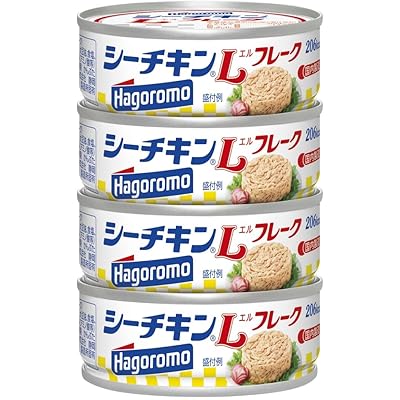 【79%OFF】はごろも シーチキン Lフレーク 70g×4缶 送料込567円(おトク便3種で536円・134円/個)