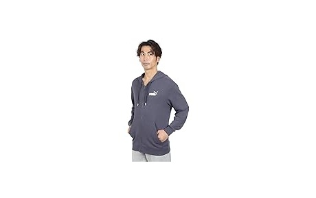 PUMA(プーマ) PUMA POWER グラフィック フルジップ フーディー メンズ ギャラクティック グレー Mサイズ
