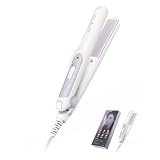 【50%ポイント！】Aliliy 持ち運び便利 180g超軽量 180℃ ミニ ストレートアイロンが3,280円（実質1,640円）