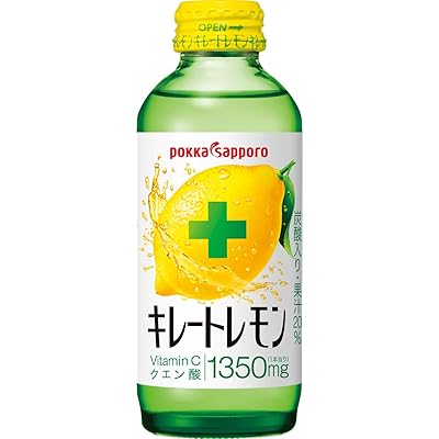 【5%OFF】ポッカサッポロ キレートレモン 155ml×24本 送料込1,833円(76.4円/本)