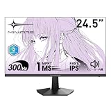 【20%OFF！】Minifire MFG25X1 PRO － 300Hz描画対応フルHD 非光沢Fast IPSパネル採用24.5インチゲーミングディスプレイが15,199円送料無料