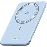 【プライム感謝祭】【35%OFF+15%OFF】【3,558円】 UGREEN Air 超薄型 マグネット式 ワイヤレス充電 5000mAh Qi2認証 15W MagSafe対応 ケーブル内蔵 USB-C PD 20W  モバイルバッテリー 【送料無料】