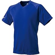 SSK(エスエスケイ)VネックTシャツ Dブルー メンズ Mサイズ