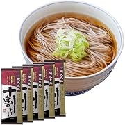 【15%OFF】滝沢更科 十割そば 200g×5個