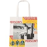 【60%OFF】【1,111円】 PERSON’S 綿100％ コットン 縦型 A4サイズ キャンバストート