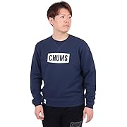 【ポイント54%還元】CHUMS(チャムス) トレーナー CHUMS Logo Crew Top メンズ ネイビー Mサイズ