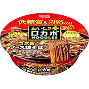 明星 ロカボNOODLESおいしさプラス コク旨ソース焼そば 栄養素バランスヌードル 89g×12