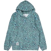 CHUMS(チャムスフード付きトレーナー S.TANAKA KD Ovrszd PlOv Parka LP キッズ Evergreen Mサイズ