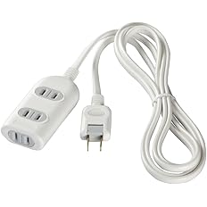 【62%OFF】【660円】 バッファロー スイングプラグ 2ピン電源タップ 3個口 1m