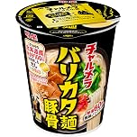 【49%OFF】【129円】 明星 チャルメラカップ バリカタ麺豚骨 北海道産ホタテ100%使用だし 極細ノンフライ麵 熱湯60秒 66g