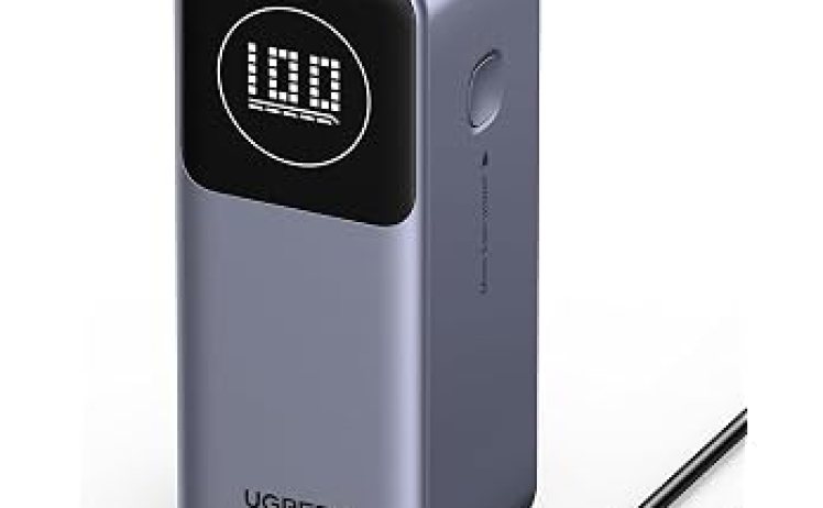 【4,791円】UGREEN 100W モバイルバッテリー 12000mAh