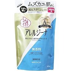 【47%OFF】【387円】 マックス アレルジーナ 抗ヒスタミン成分配合 泡ボディソープ 詰替 400ml