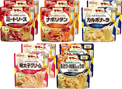 マ・マー パスタソース たっぷりシリーズ 5種×2個セット 税込1,181円(118.1円/個) プライム会員送料無料