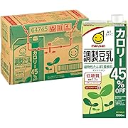 【45%OFF】マルサン 調製豆乳 カロリー45%オフ 1L×6本