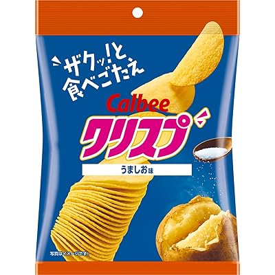 【14%OFF】カルビー クリスプ うましお味 45g×16袋 税込1,255円(78.4円/個) プライム会員送料無料