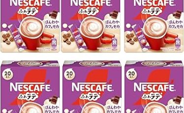 【1,981円】ネスカフェ ふわラテ ほんわか カフェモカ 20本×6箱