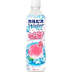 【44%OFF】【訳あり】【1,599円】 アサヒ飲料 カルピスウォーター クールピーチ 490ml×24本