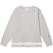 【ポイント64%還元】Champion(チャンピオン)ビッグスウェット CAMPUS ボーイズ オックスフォードグレー 110サイズ