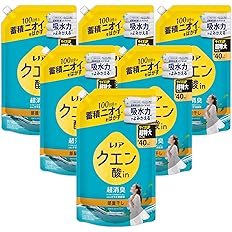 【41%OFF】【5,999円】 レノア クエン酸in 超消臭 衣類のすすぎ消臭剤 部屋干し フレッシュグリーンの香り 詰め替え 1110mL×6袋 【送料無料】