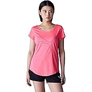 【ポイント21%還元】PUMA(プーマ) ドライパフォーマンスヘザーキャットTシャツ レディース サンセット グロー ヘザー Mサイズ
