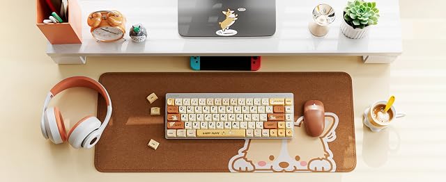 【20%OFF！】Syntech Chronos 68キー配列 3モード接続 ロープロ軸メカニカルキーボード － 2,000mAhバッテリー内蔵 長時間駆動 PBT 耐摩耗キーキャップ採用モデルが9,879円送料無料