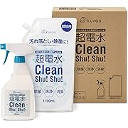 【ポイント22%還元】クラス 電解アルカリ洗浄水 超電水 クリーンシュ!シュ! 1600ml(本体500ml+詰替用1100ml)