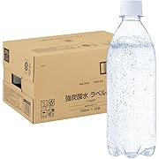 by Amazon 炭酸水 ラベルレス 500ml ×24本