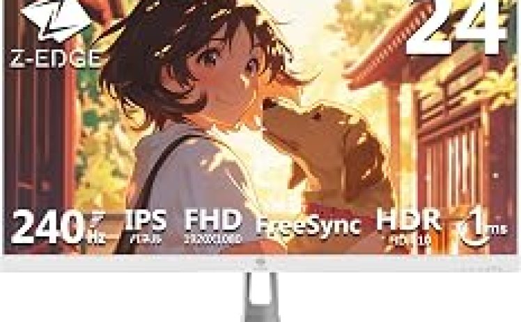【13,216円】Z Z-Edge(ゼロエッジ) ゲーミングモニター 24型 フルHD 240Hz IPS