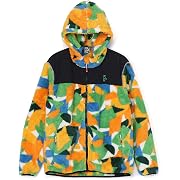 【ポイント41%還元】Chums(チャムス) フリースジャケット Elmo Fleece Full Zip Parka レディース Geometry Mサイズ