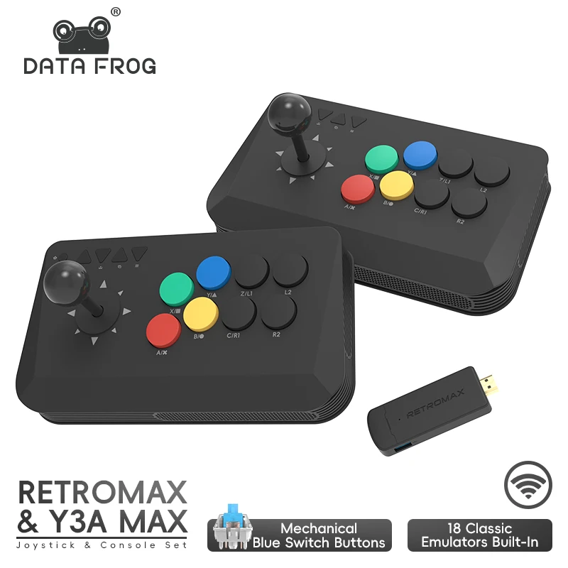 【$2.00 OFF！】Data Frog Wireless Y3A Max Arcade Stick Fight Joystickが$28.00 送料無料