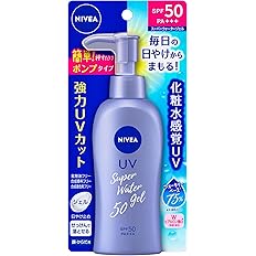 【スマイルSale】【40%OFF】【782円】 NIVEA ニベアサン プロテクトウォータージェル SPF50/PA+++ ポンプ 140g