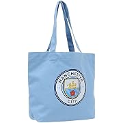 【ポイント63%還元】マンチェスター・シティFC(Manchester City) キャンバストートバッグ ブルー/ケヴィン・デ・ブライネ