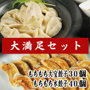 もちもち国産ジャンボ餃子30個×水餃子40個セットなど