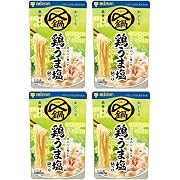 【ポイント25%還元】ミツカン 〆まで美味しい 鶏うま塩 鍋つゆ ストレート 鍋の素 750g×4袋