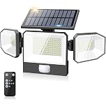 【値下げ】【999円】 ZEEFO 440LED 光束3000ルーメン 屋外 IP68防水 ソーラー人感センサーライト