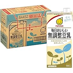 【値下げ】【947円】 マルサン 毎日おいしい無調整豆乳 1000ml×6本