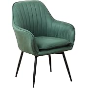 関家具 ダイニングチェア 幅57×奥行59×高さ80×座面高45cm グリーン