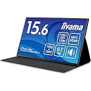 iiyama モバイルモニター 15.6インチ フルHD IPS方式 非光沢 スタンドカバー付 ケーブル付 ProLite P1671HSC-B1J
