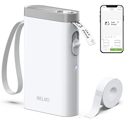 【50%OFF】【最終処分か】Nelko P21 Bluetoothポータブルラベルライター 税込999円 プライム会員送料無料【注記あり】