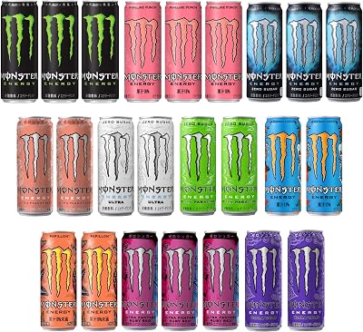 【30%OFF】アサヒ飲料 モンスター 10種類アソートセット 24本 2025SS 送料込3,251円(135.4円/本)【1日分の野菜カレーorIROKA無料】