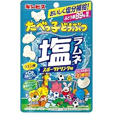 【56%OFF】【680円】 ギンビス たべっ子どうぶつ 塩ラムネ スポーツドリンク味 38g×10袋 【送料無料】