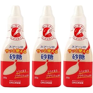 【41%OFF】【869円】 DM三井製糖 サッと使える砂糖 ボトル 260g×3個