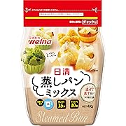 【10%OFF】日清お菓子百科 蒸しパンミックス 400g ×4個