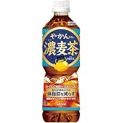 【ポイント24%還元】やかんの濃麦茶 from 爽健美茶 600mlPET ×24本