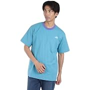 【ポイント33%還元】THE NORTH FACE(ザノースフェイス) ショートスリーブマルチボーダーティー メンズ オプティックバイオレット XLサイズ
