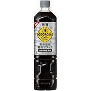 ジョージア 深み焙煎贅沢ブラック 無糖 950mlPET×12本