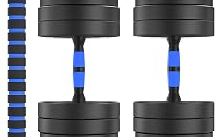 【5,411円-1592pt】可変式ダンベル 20kg×2