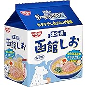 日清のラーメン屋さん 函館しお５食パック 395g