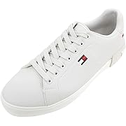 【ポイント18%還元】Tommy Hilfiger(トミーヒルフィガー) REZZスニーカーブーツ メンズ ホワイト 27.5 cm[並行輸入品]