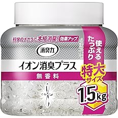 消臭力 イオン消臭プラス 部屋 トイレ用 置き型 無香料 本体 特大 1.5kg